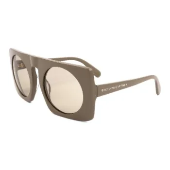 Stella McCartney Acetate Round Sunglasses Women's Brown