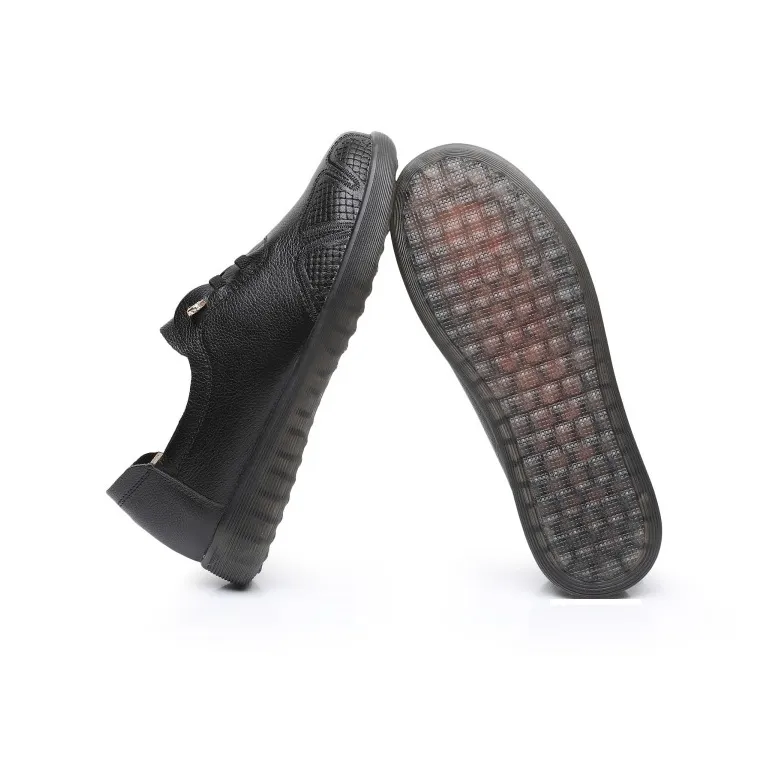 Captain Illy Casual Single Shoes Women's Black-4