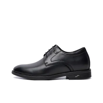 HLA Dress Shoes Men Low Top Black