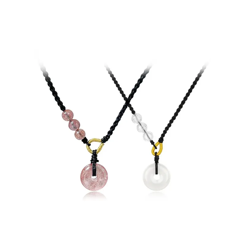 CHINA GOLD 925 Sterling Silver Necklaces Women's-4