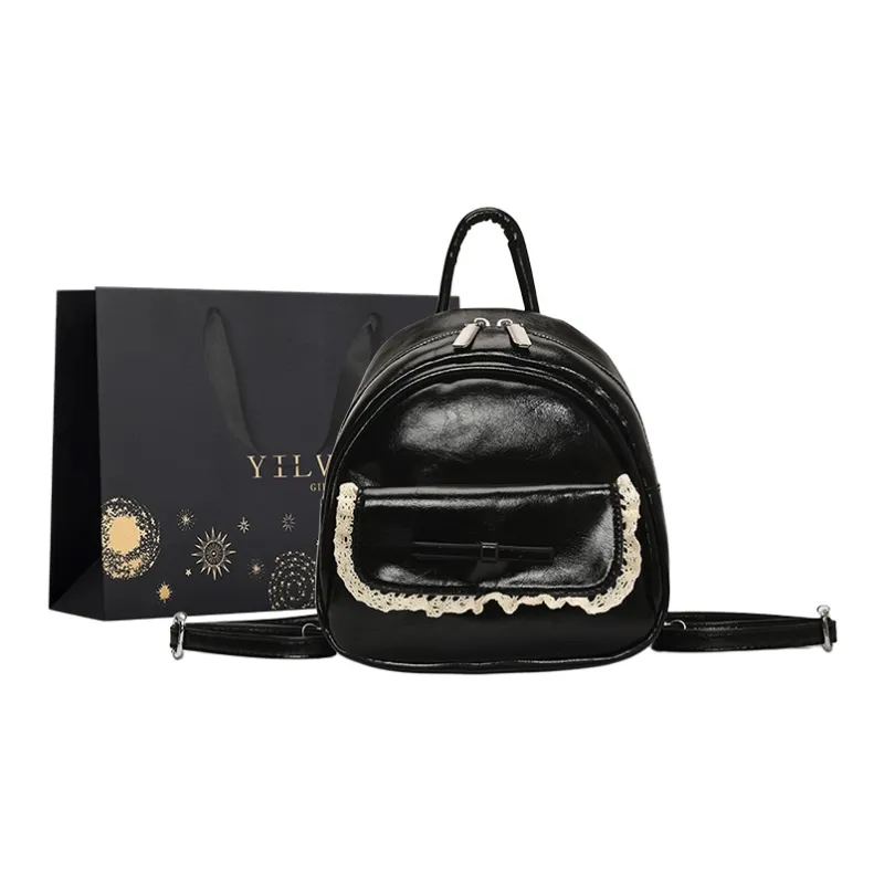 Yi Brigade PU Backpack Women's Multicolor-0