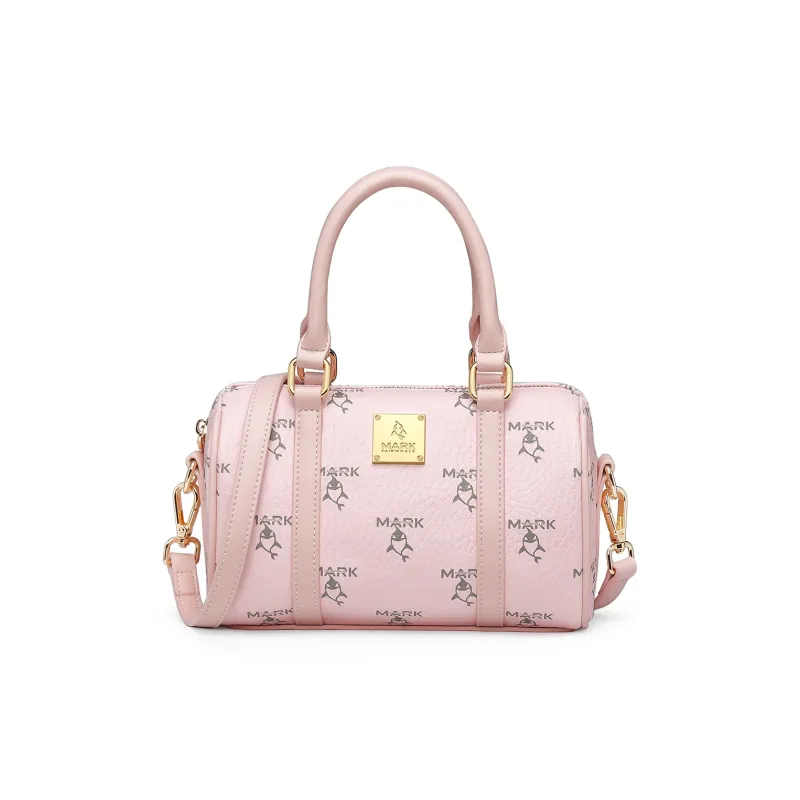 FAIRWHALE Synthetic Leather Shoulder Bag, Crossbody Bag, Handbag Regular Women's Pink-0