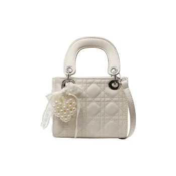 TOUTSEUL YOLO PU One Shoulder Handbag Women's Ecru/Silver/Black/Ancora Red/Pink