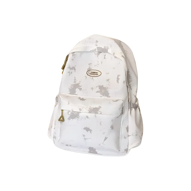 ZOGA Nylon Fabric Backpack Women's Khaki/Sky Blue-3