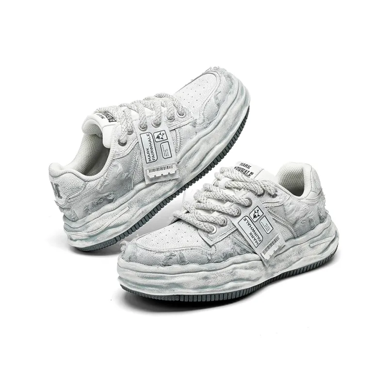 FAIRWHALE Coverage Slip Resistant And Abrasion Resistant Low Top Skateboard Shoes Men's-3