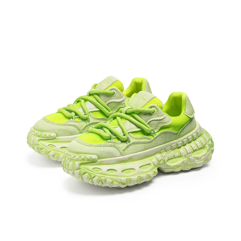 ROBINHOOD Cushioning, Slip Resistant, Abrasion Resistant, Coverage, Support Low Top Chunky Sneakers Men's-11