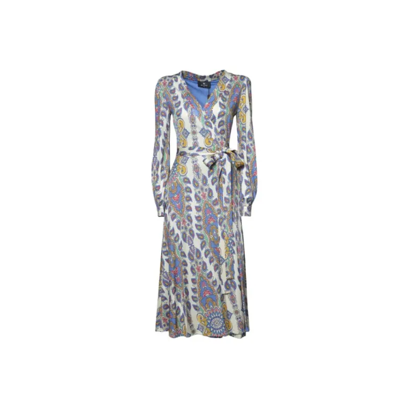 ETRO Paisley print Midi Dress-0