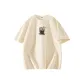 [100% cotton]Light Beige (Ice Coffee Center Logo)