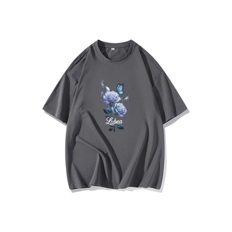 FAIRWHALE Drop Shoulder Sleeve T Shirt Women's-8