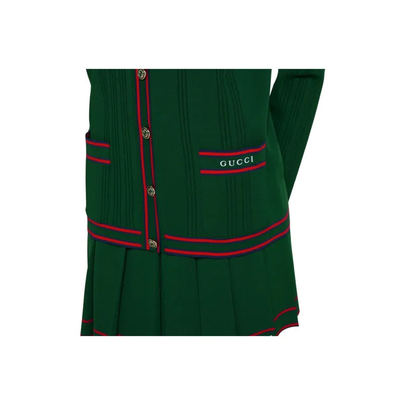 GUCCI Knitwear Unisex Dark Green-5
