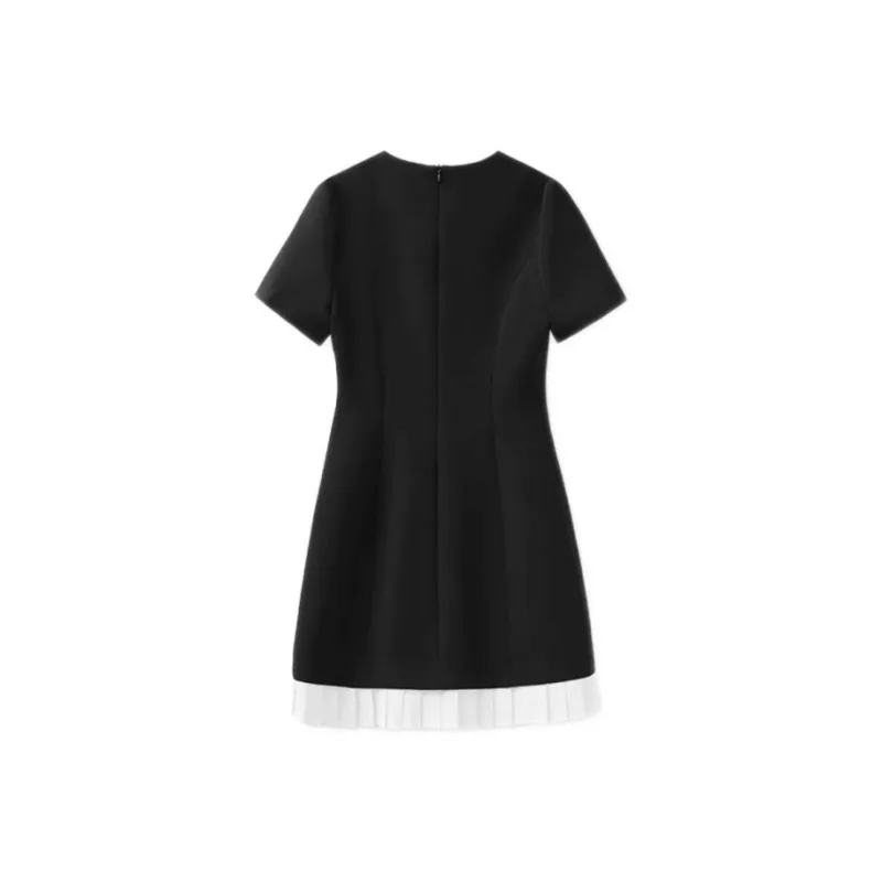 Icicofficial Short Sleeved Dress Women's-1