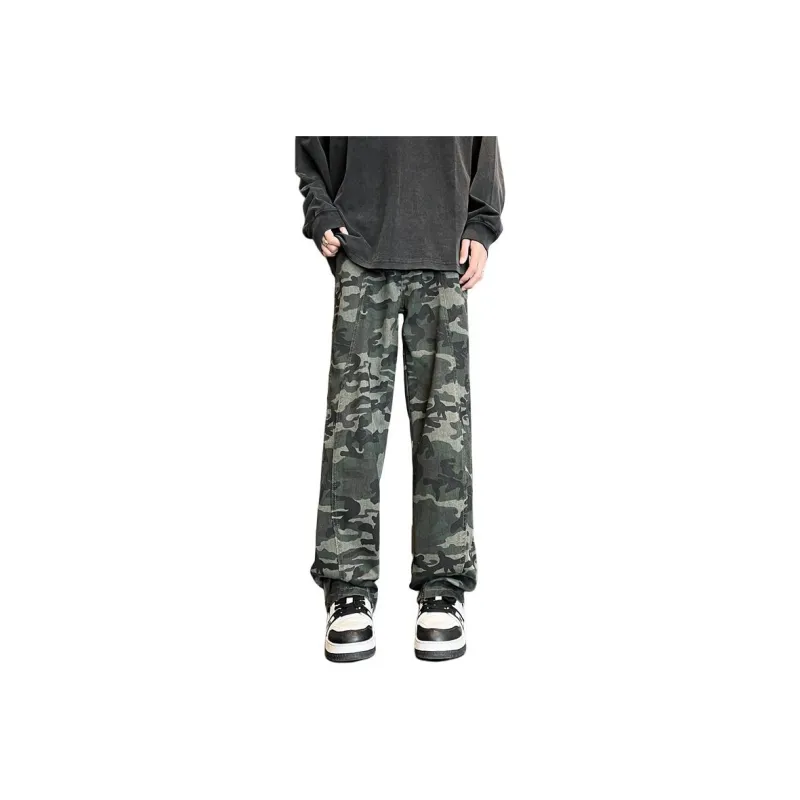 GOODHENLCE Jeans Unisex Camouflage-0