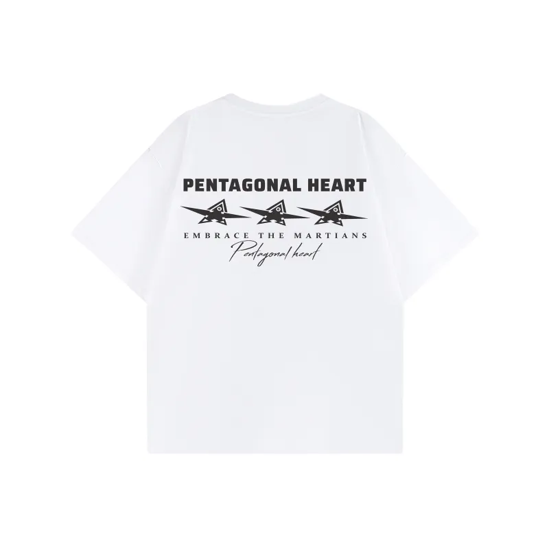 PENTAGONAL HEART T Shirt Unisex-6