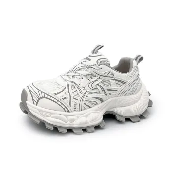 Dragon Dance Shock Absorbers Slip Resistant, Abrasion Resistant, Lightweight Low Top Chunky Sneakers Women's