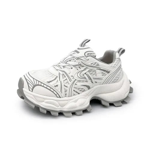 Dragon Dance Shock Absorbers Slip Resistant, Abrasion Resistant, Lightweight Low Top Chunky Sneakers Women's