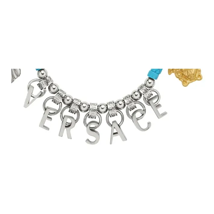 VERSACE Metal Bracelets Women's Silver-1