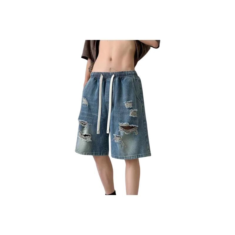 KFKU Denim Shorts Unisex-4
