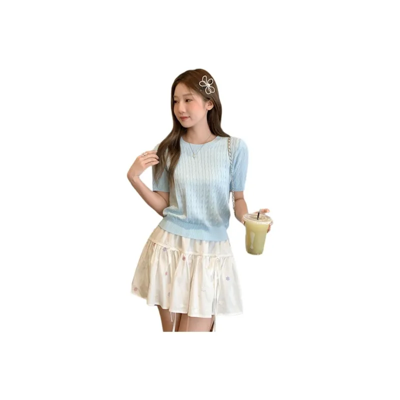 Mu Xiao Xin T Shirts Women's-0