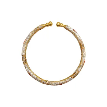 Silver Place 999 Fine Silver Bangles Women's