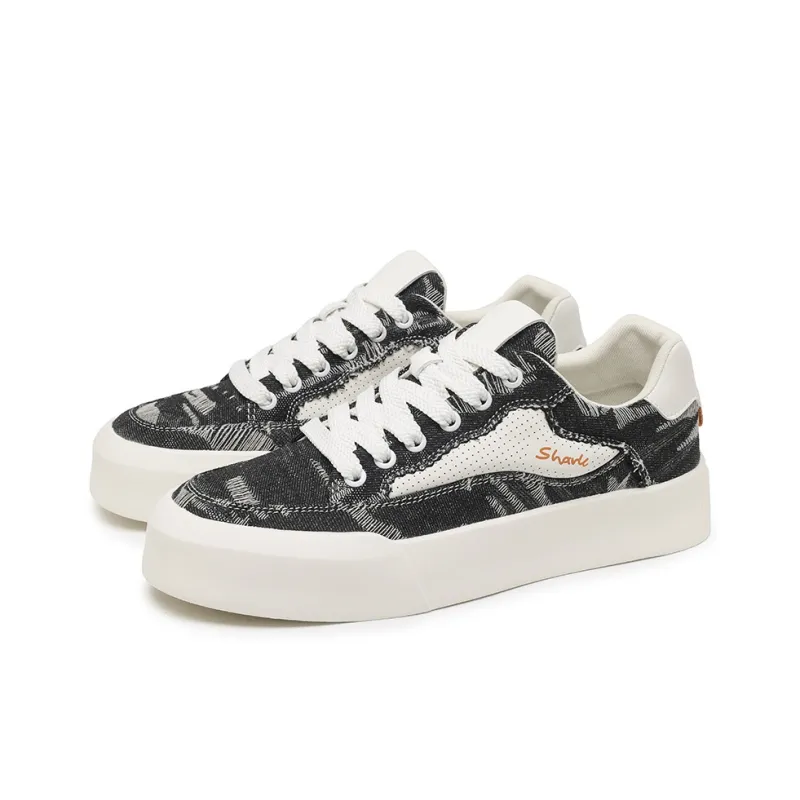 TEXWOOD Slip Resistant, Abrasion Resistant, And Balanced Low Top Skateboard Shoes Men's-3