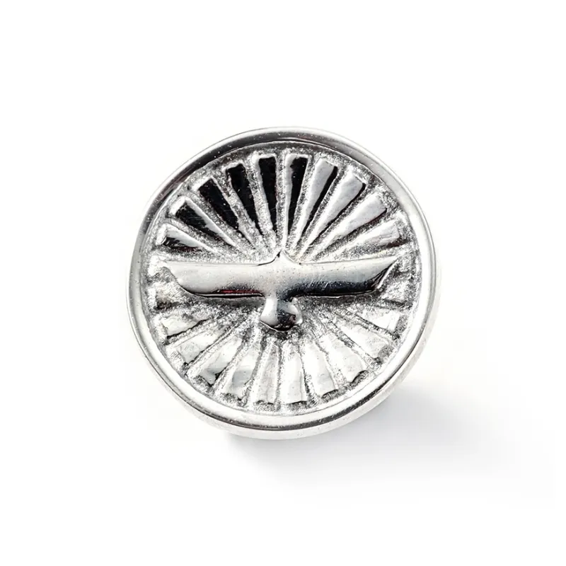 GOD SUNS 950 Silver Stud Earrings Unisex-1