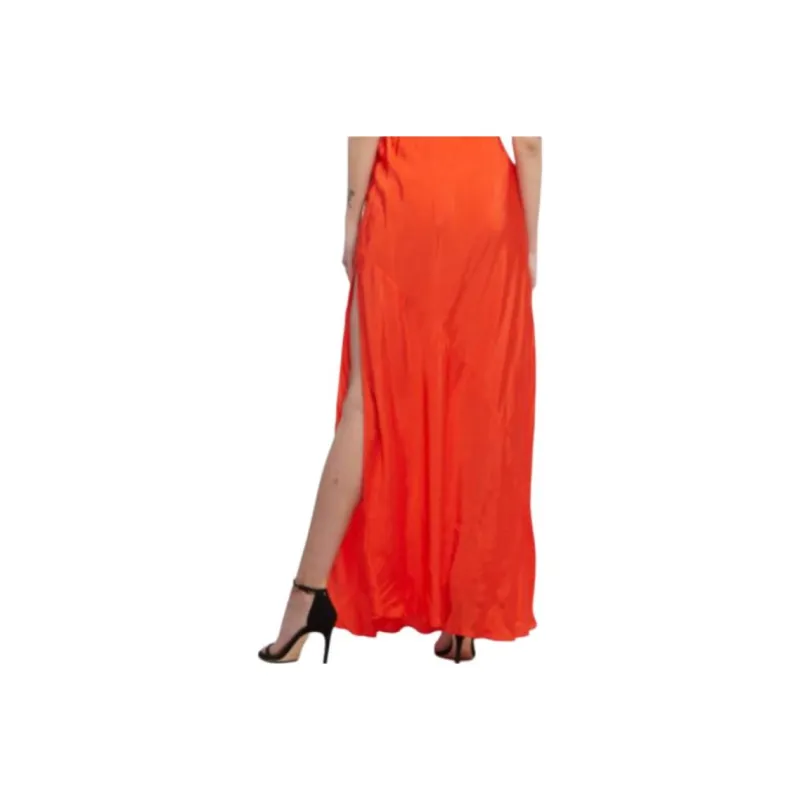 PINKO Sleeveless Dresses Women's Orange-5