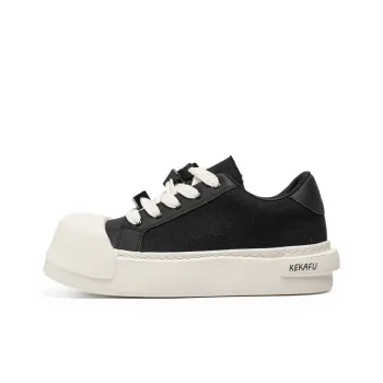 KEKAFU Slip Resistant, Abrasion Resistant, And Balanced Low Top Skateboard Shoes Men's