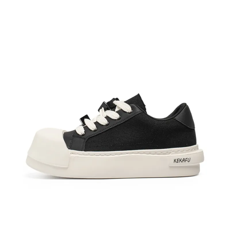 KEKAFU Slip Resistant, Abrasion Resistant, And Balanced Low Top Skateboard Shoes Men's-0