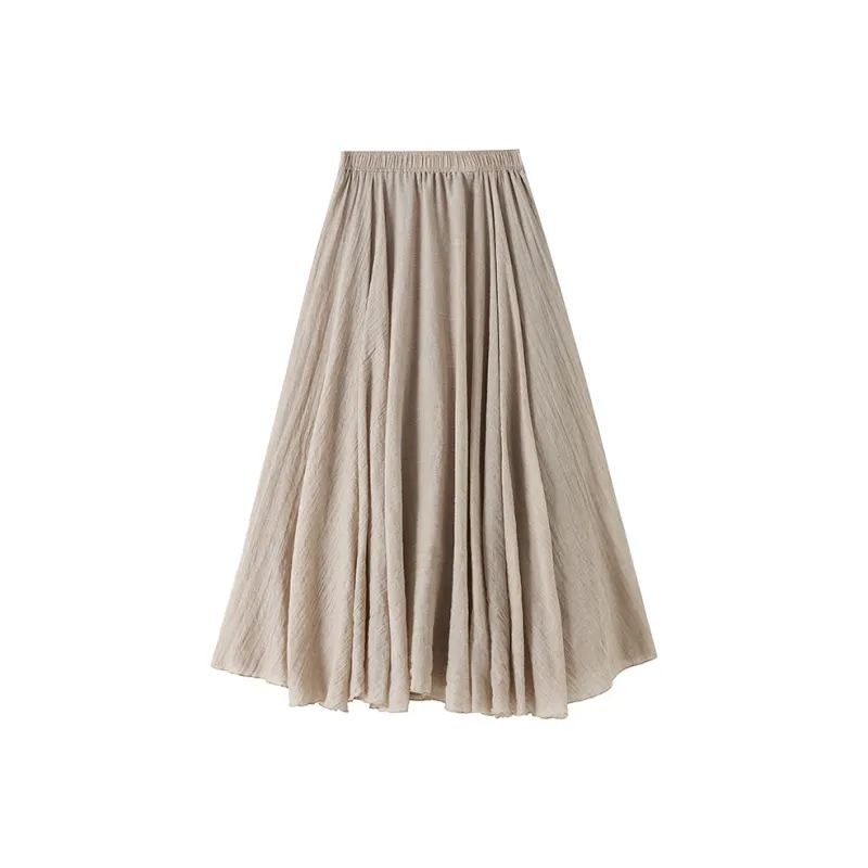 MADALLO Casual Long Skirt Women's-5
