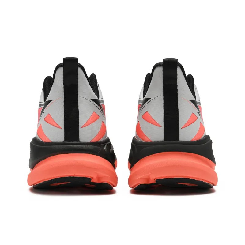 A.KNACKFUSS Low Top Running Shoes Unisex Gray Pink Orange Black-3