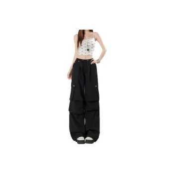 YINLEI Cargo Pants Women's Black