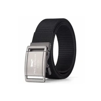 PAUL COSTELLOE Imitation Nylon Belt Unisex 3.7cm