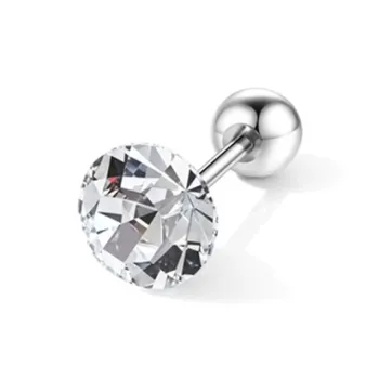 WINGSTOP Zircon Stud Earrings Women's