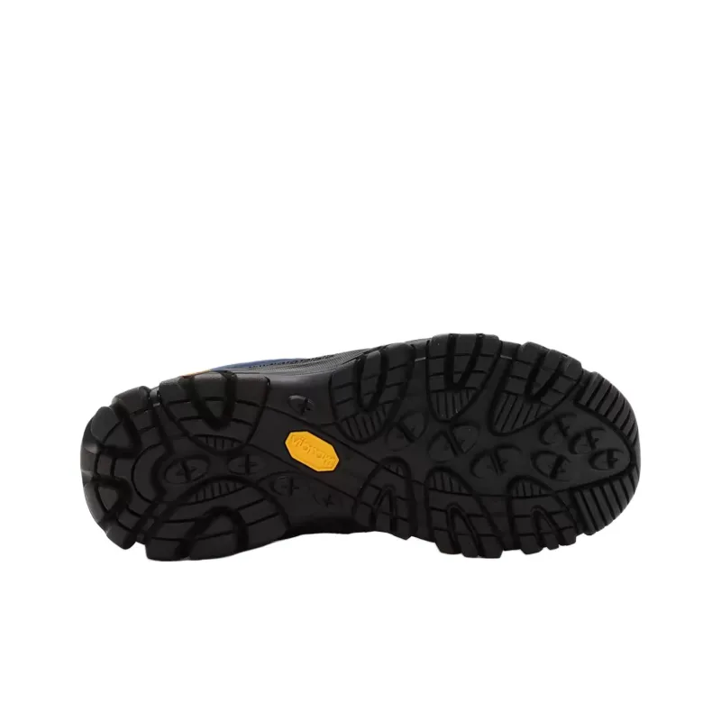 MERRELL MOAB 3 Anti Slip Wear Resistant Low Top Hiking Shoes Women's Blue Gray-5