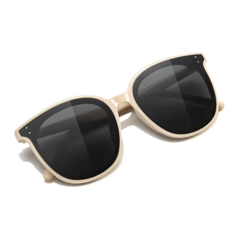 LASHION TR/Memory Plastic Round Sunglasses Women's-6