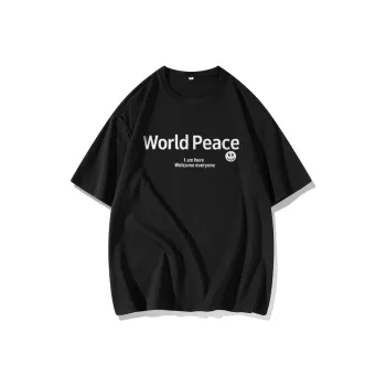 FAIRWHALE Drop Shoulder Sleeve T Shirt Women's