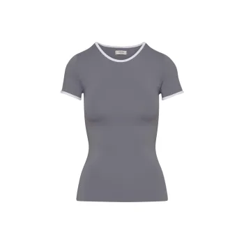 ARITZIA T Shirts Women's Vintage Navy/White/Vintage Marine Blue/White