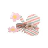 Red Blue Stripes Butterfly 8.5cm