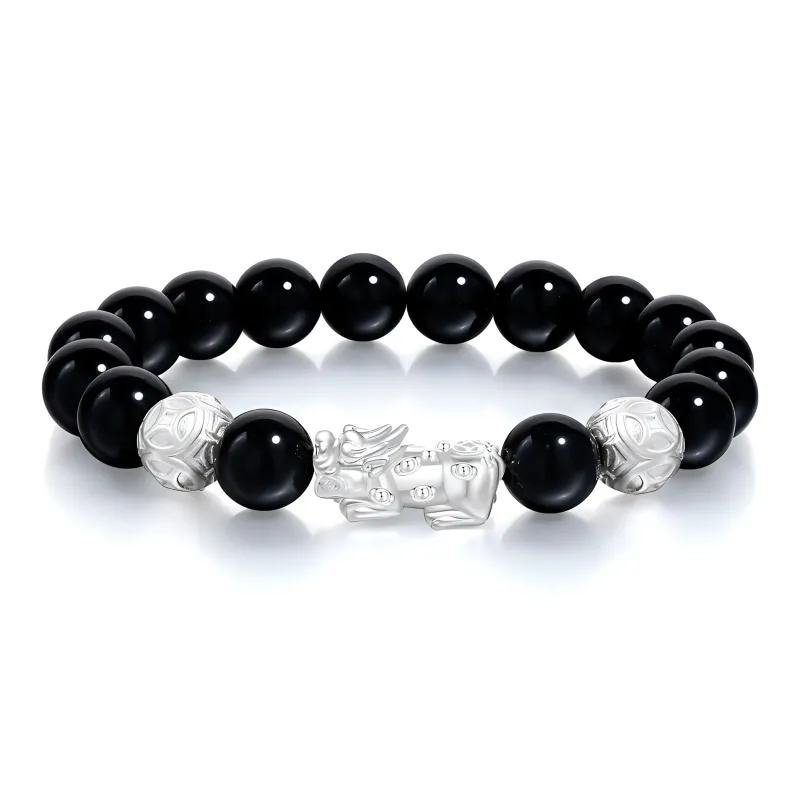 PUENTE Obsidian Bracelets Men's-0