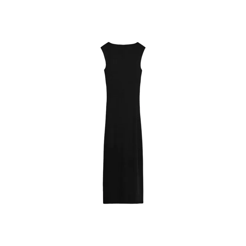 ZARA Sleeveless Dresses Women's Black-1