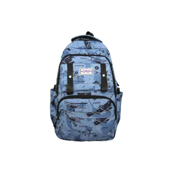 Yalu Nylon Backpack Unisex Multicolor