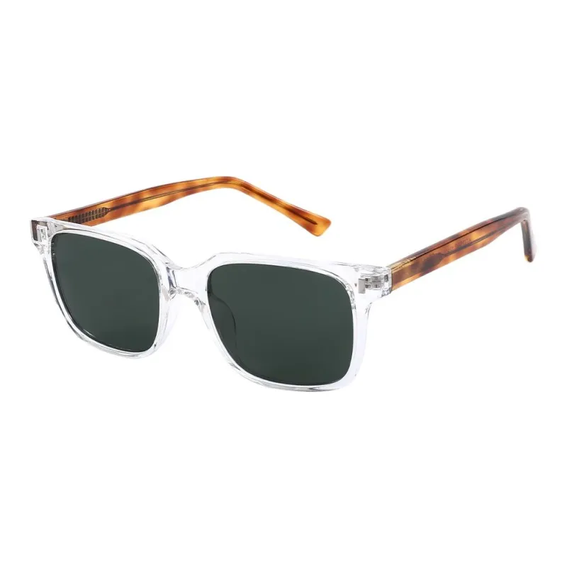 JEKA TR/Memory Plastic Round Sunglasses Unisex-2