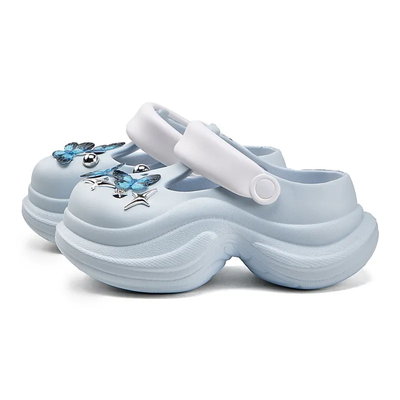 La Chapelle Closed Toe Slippers-6