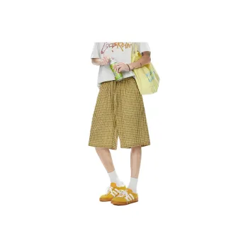 OPMO Casual Shorts Unisex Yellow