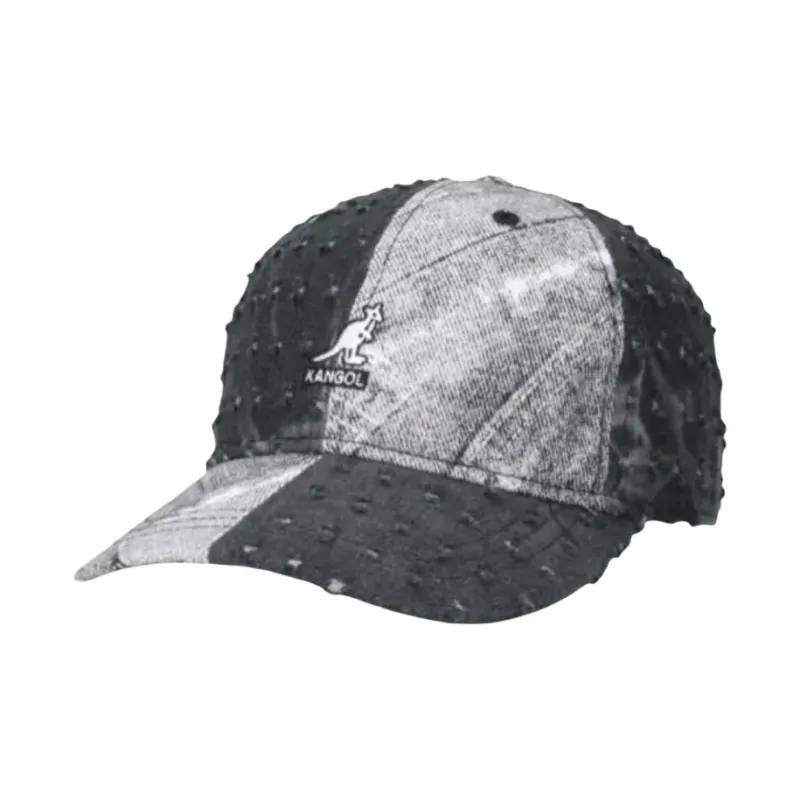 KANGOL Denim Baseball Caps Unisex Black-0