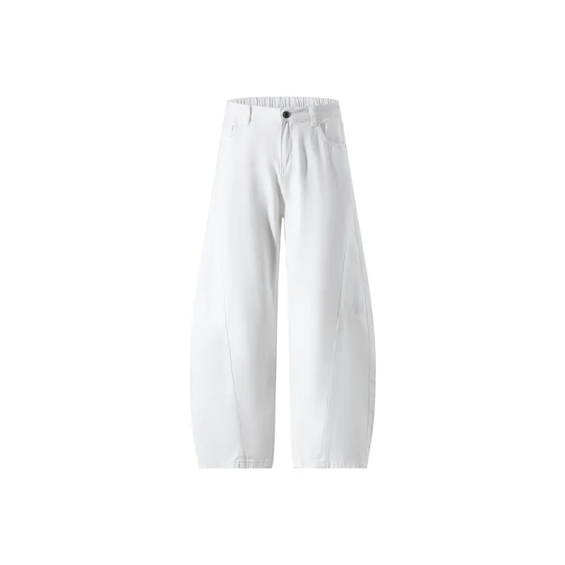 MashiMaro Jeans Unisex White-0