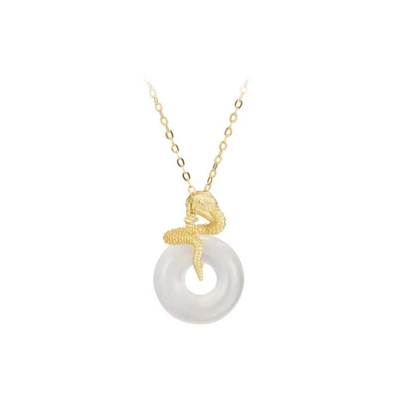 WINGSTOP Chalcedony Jade Necklaces Women's-0