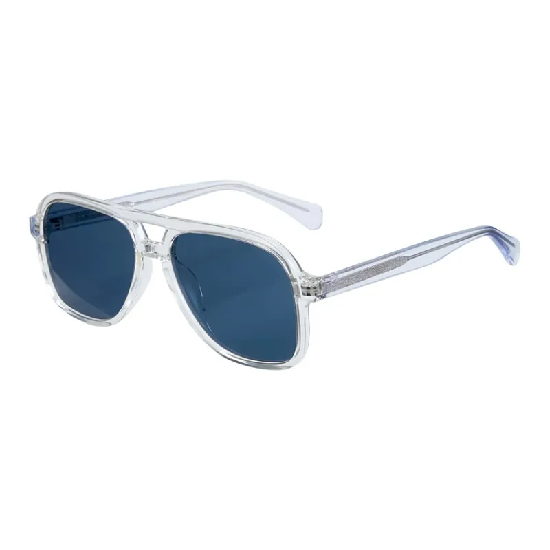 CYXUS TR/Memory Plastic Aviator Sunglasses Men's-9