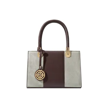 Vigno Synthetic Leather Handbag, One Shoulder, Crossbody Bag Regular Women's Coffee