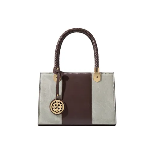 Vigno Synthetic Leather Handbag, One Shoulder, Crossbody Bag Regular Women's Coffee